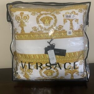 Versace throw pillow